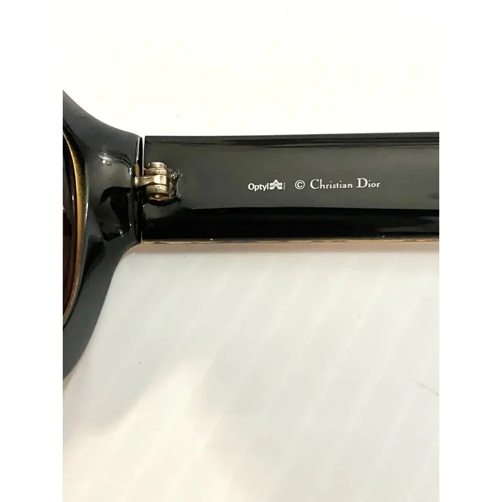 Vintage Christian Dior Audrey 40C Sunglasses Optyl Orange Gold 53 21 135 Austria - Picture 6 of 9